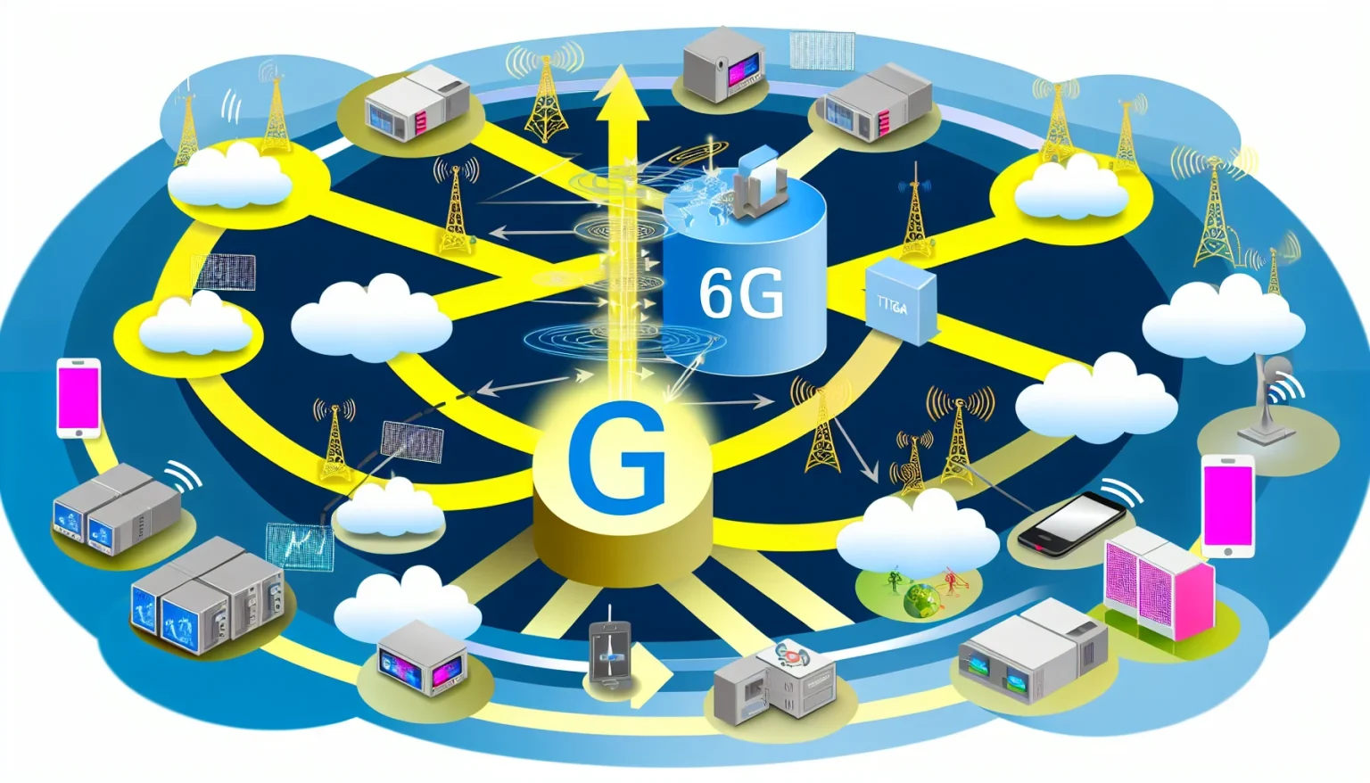كيف تعمل شبكات الجيل السادس 6G؟