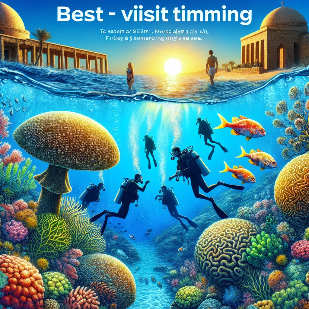 أفضل وقت لزيارة مرسى علم وتجربة الغطس