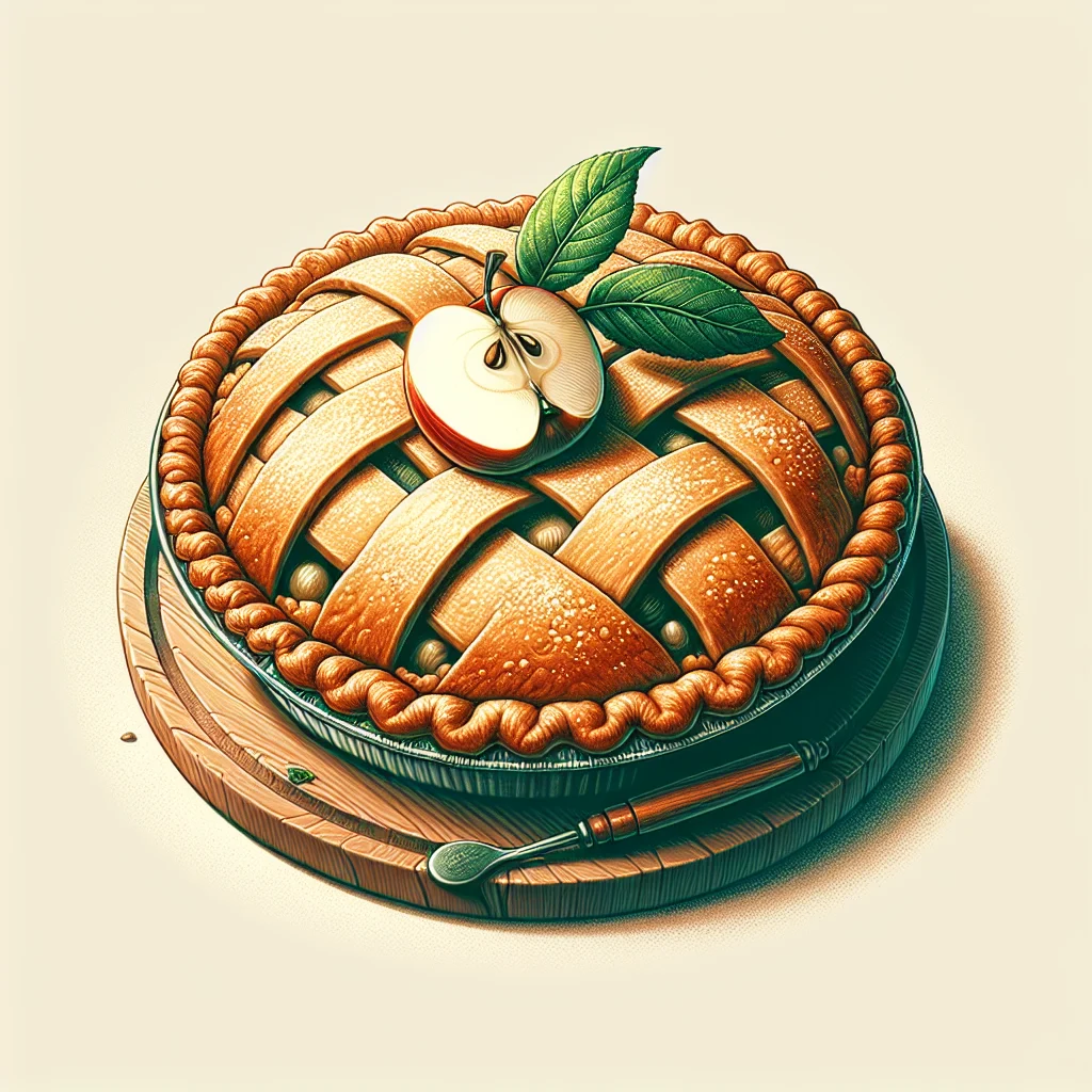 فطيرة التفاح الأمريكية تحلية خفيفة بطعم مميز