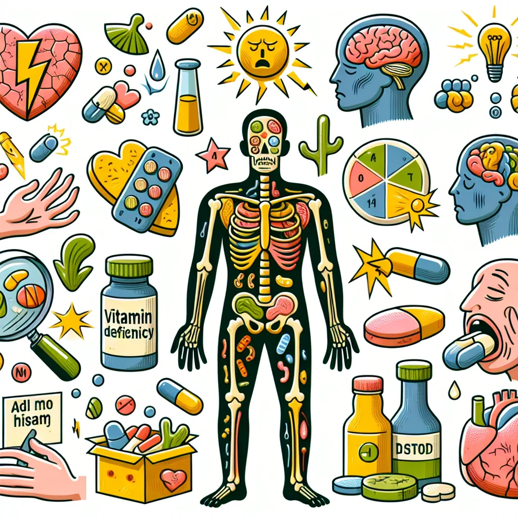 علامات نقص الفيتامينات في الجسم