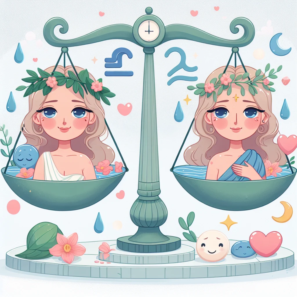 صفات مواليد برج الميزان بين الجاذبية والتردد