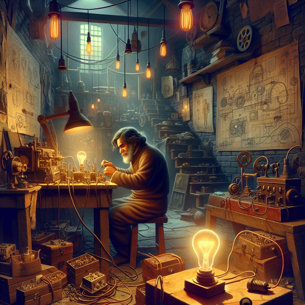 مخترع الكهرباء وحكايته مع الفشل والنجاح