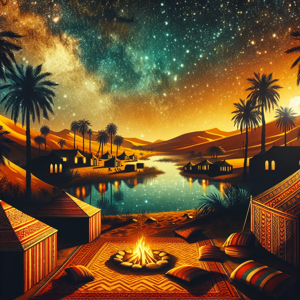 تجربة التخييم في واحة سيوة: سكون الصحراء وسحر الطبيعة