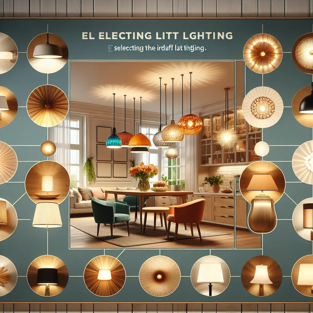 نصائح لاختيار الإضاءة المثالية في بيتك