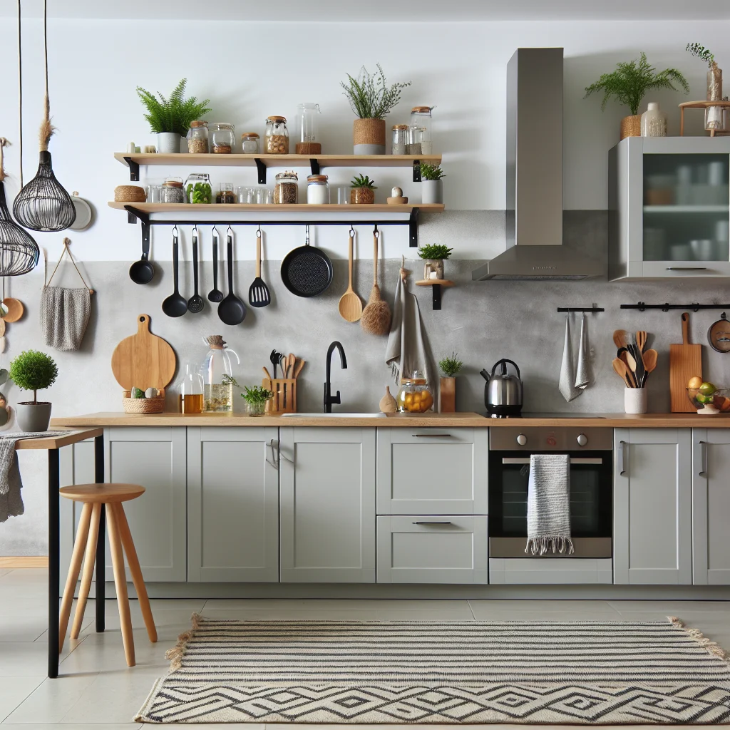 ديكورات عصرية للمطابخ الصغيرة