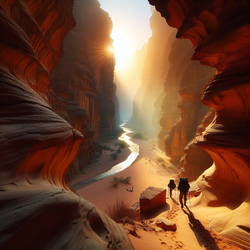 مغامرة استكشافية في محمية وادي الجمال