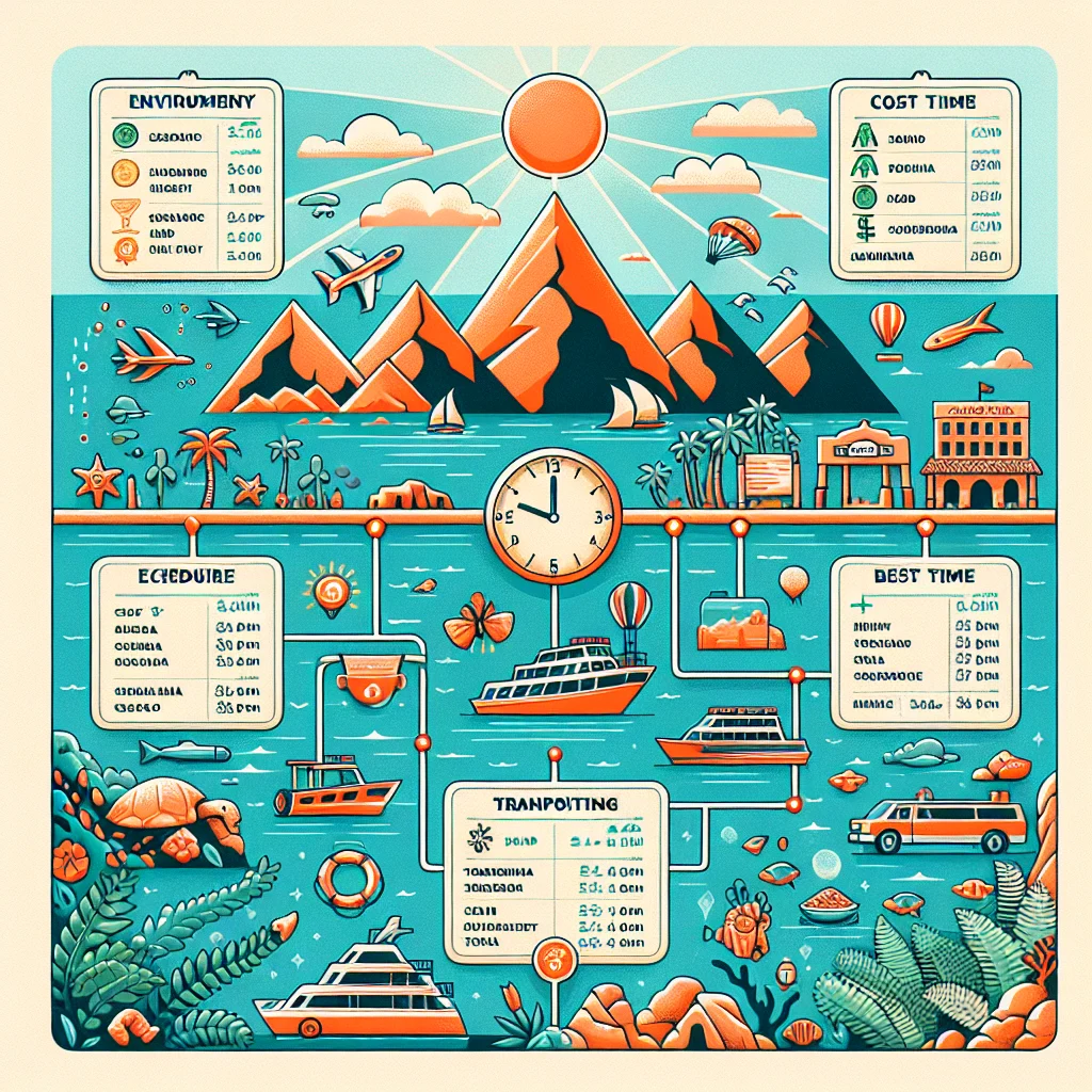 رحلة اليوم الواحد لدهب: جدول، تكلفة، وأفضل وقت