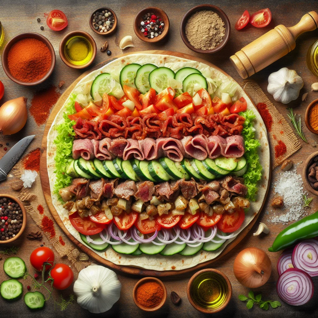 وصفة الشاورما السوري الأصلية خطوة بخطوة