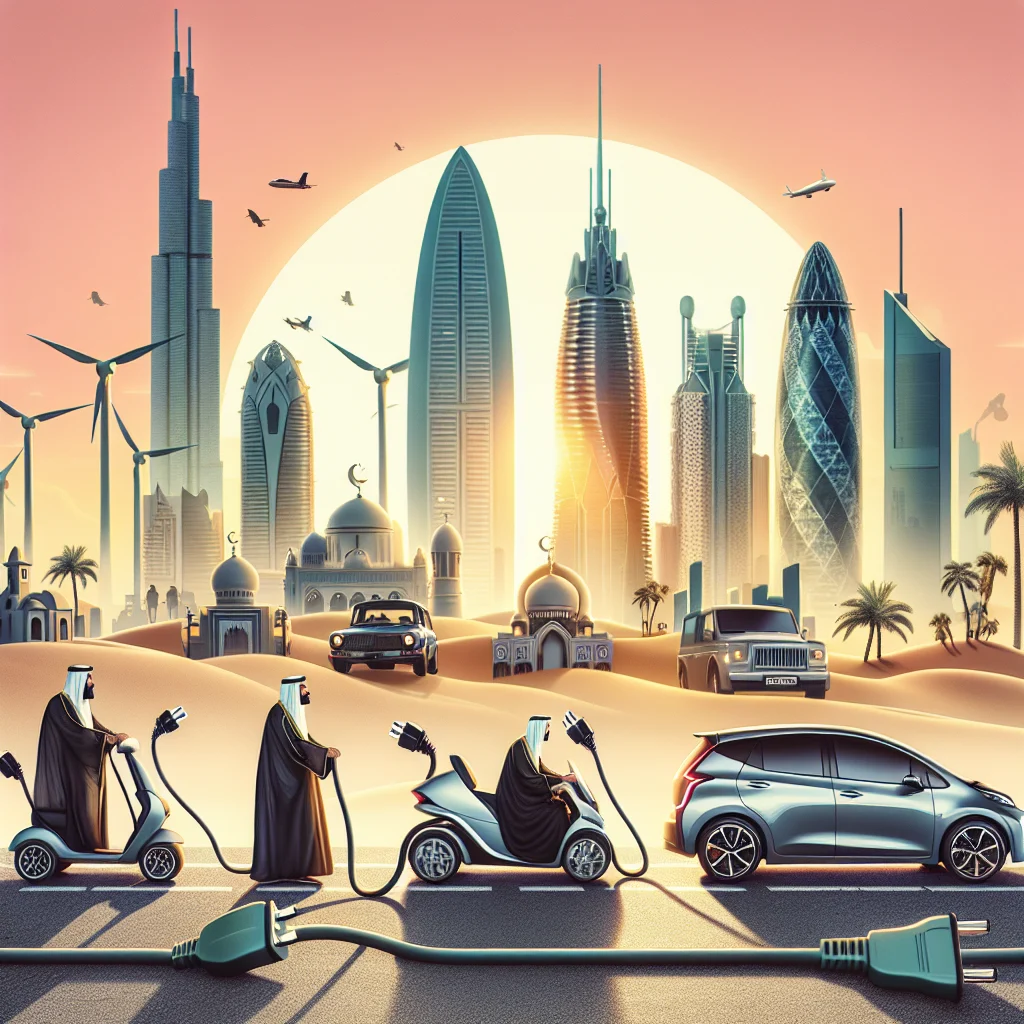 تطور صناعة السيارات الكهربائية في العالم العربي
