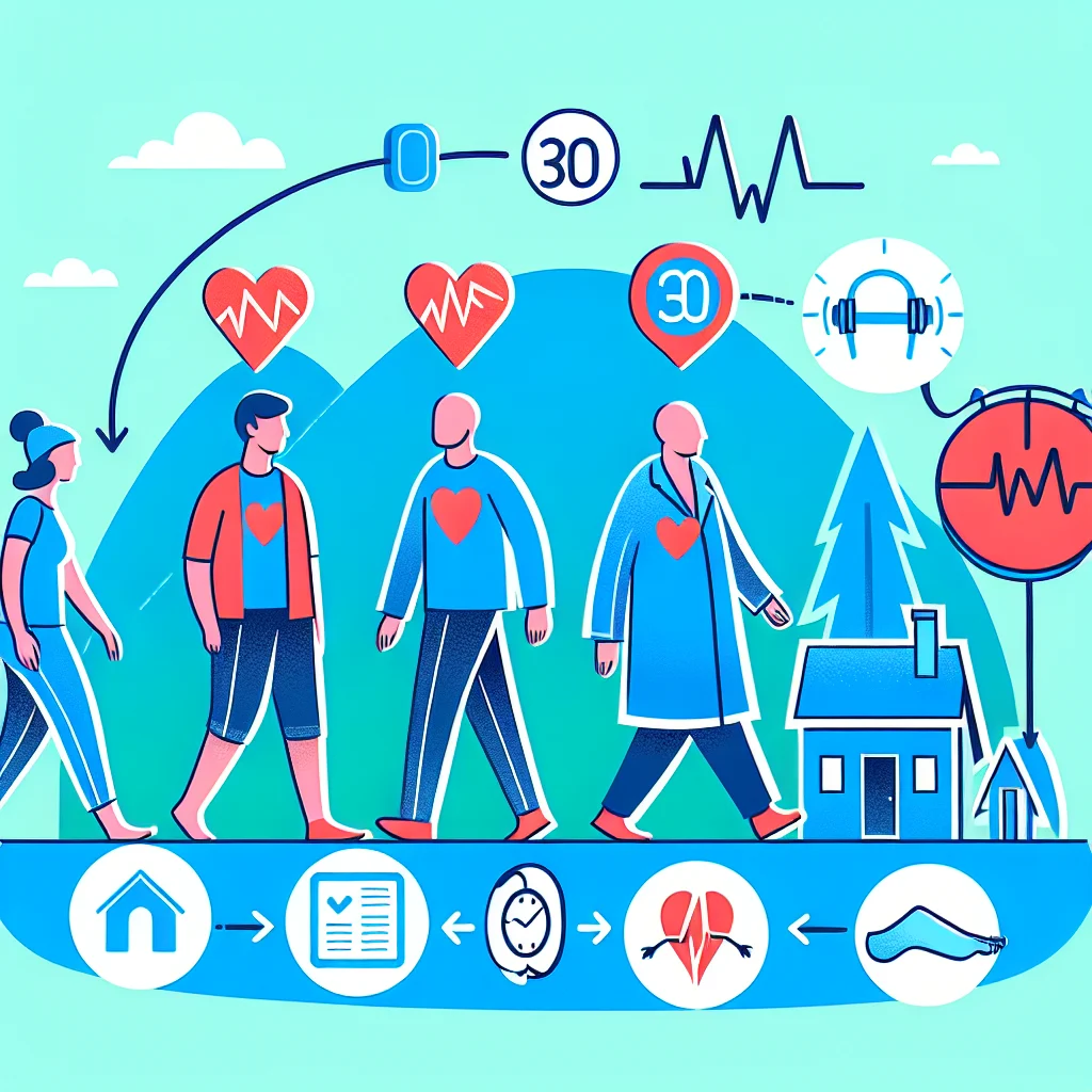 فوائد المشي يوميًا لمدة 30 دقيقة