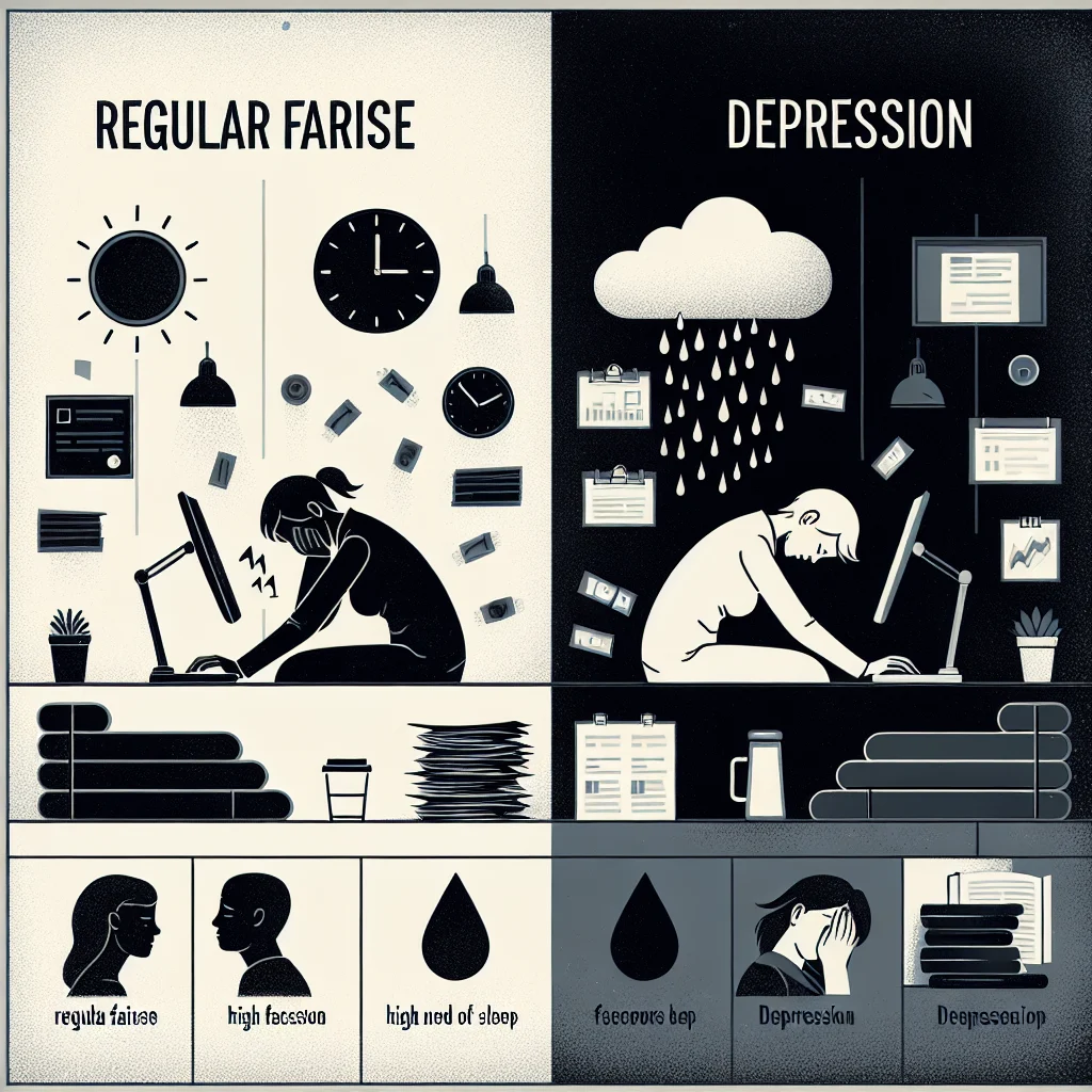 إزاي تفرق بين الإرهاق العادي والاكتئاب؟
