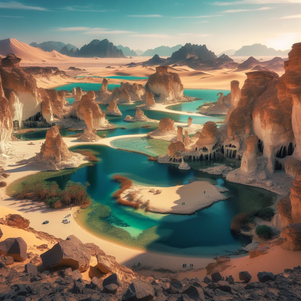 واحة الفرافرة: جنة خفية في صحراء مصر