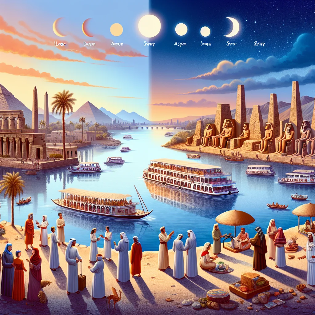 أفضل الأوقات لزيارة الأقصر وأسوان وتجربة الكروز