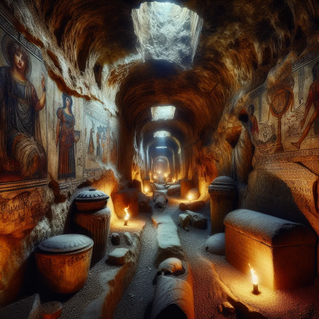 سراديب الموتى في الإسكندرية رحلة في أعماق التاريخ