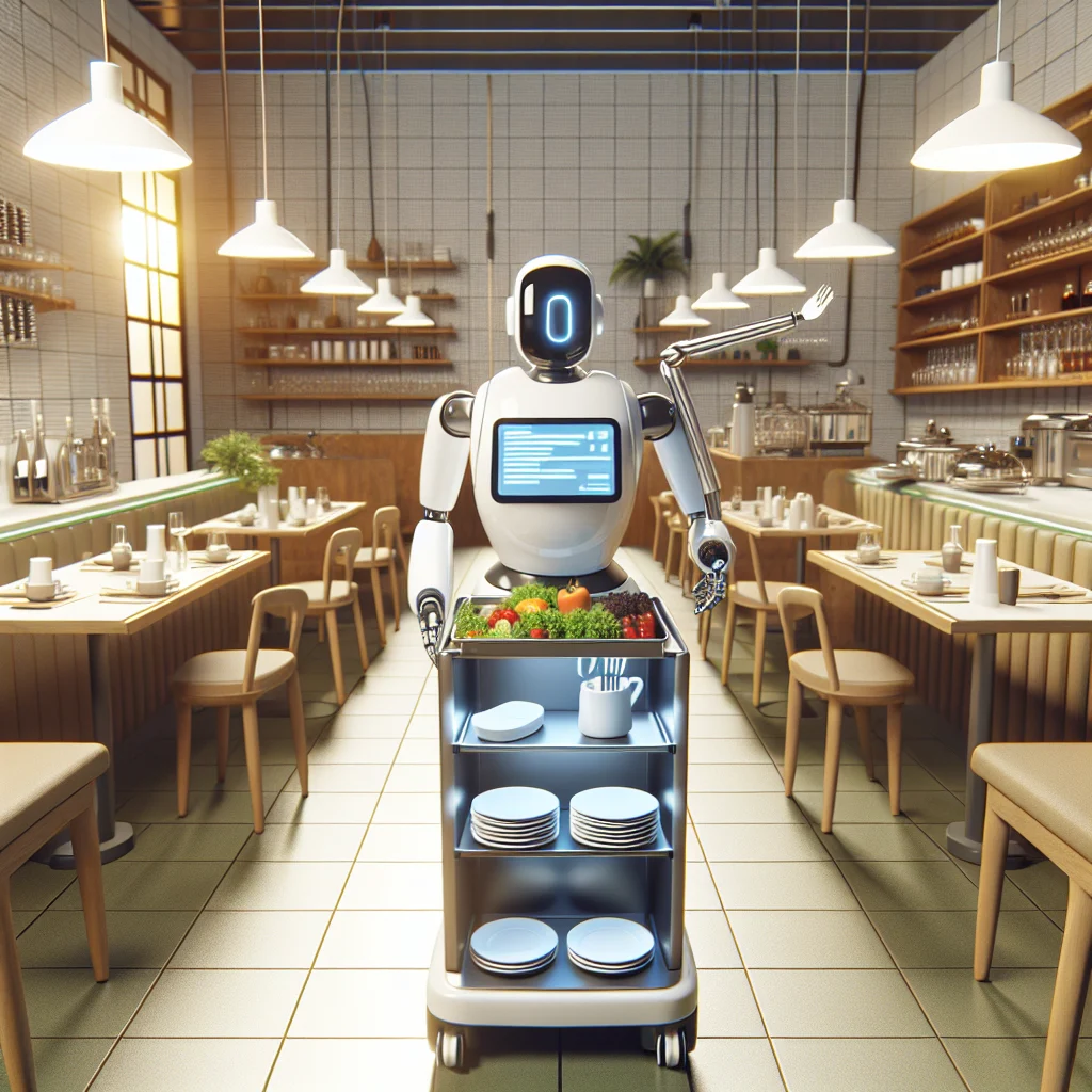 نظرة على الروبوتات اللي بتشتغل في المطاعم حالياً