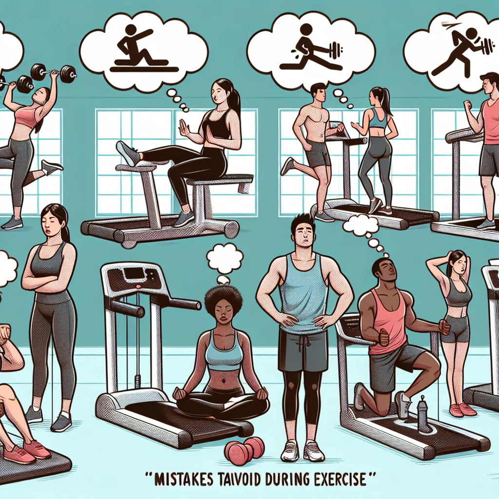 أخطاء لازم تتجنبها أثناء التمارين الرياضية
