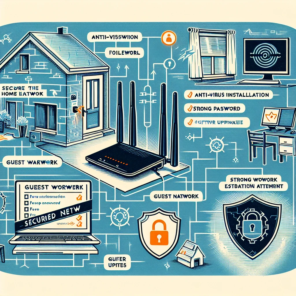 خطوات تأمين شبكتك المنزلية من الاختراق
