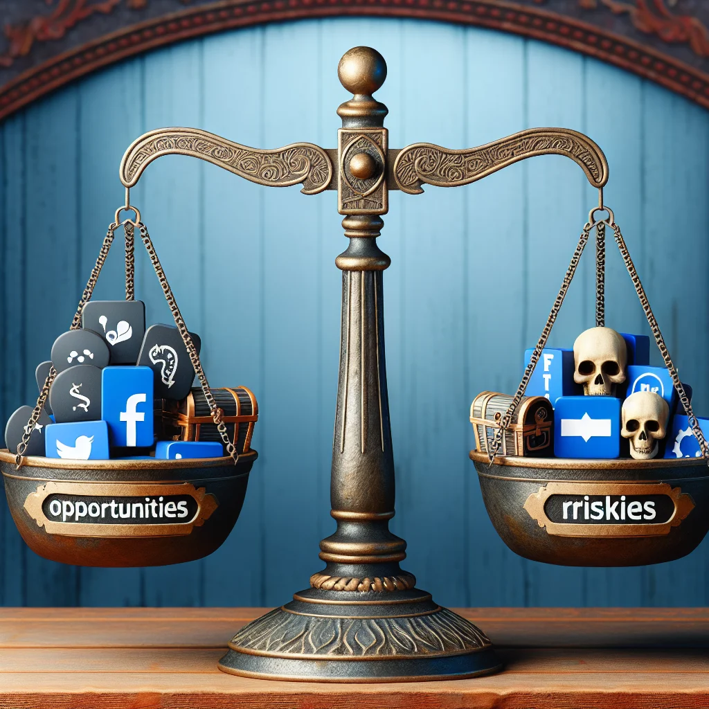 التجارة عبر الفيسبوك ماركت فرص ومخاطر