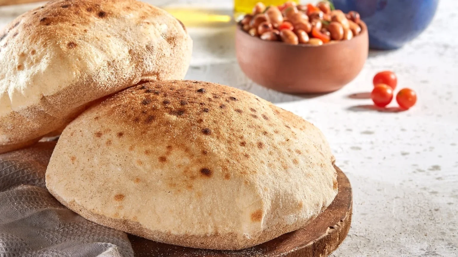 الفوائد الصحية للخبز المصري بالردة