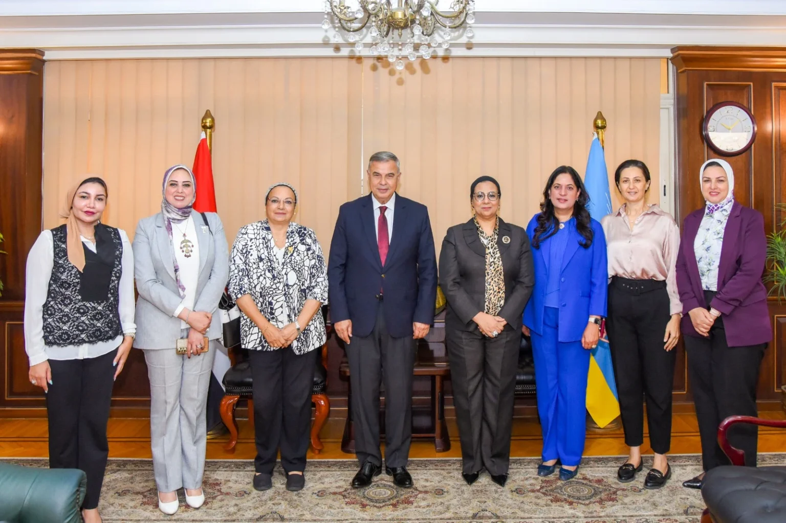 رئيسة المجلس القومي للمرأة ومحافظ الإسكندرية يتباحثان سبل تعزيز التعاون