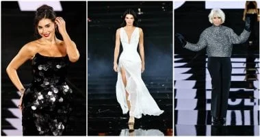 ياسمين صبري شاركت في عرض سفيرات الجمال بأسبوع الموضة في باريس