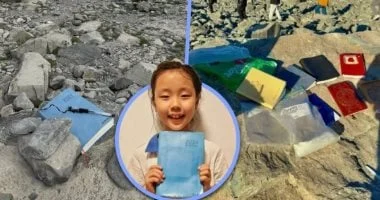 مذكرات طفلة صينية مفقودة تتحول إلى لوحة رسائل سياحية في نيوزيلندا