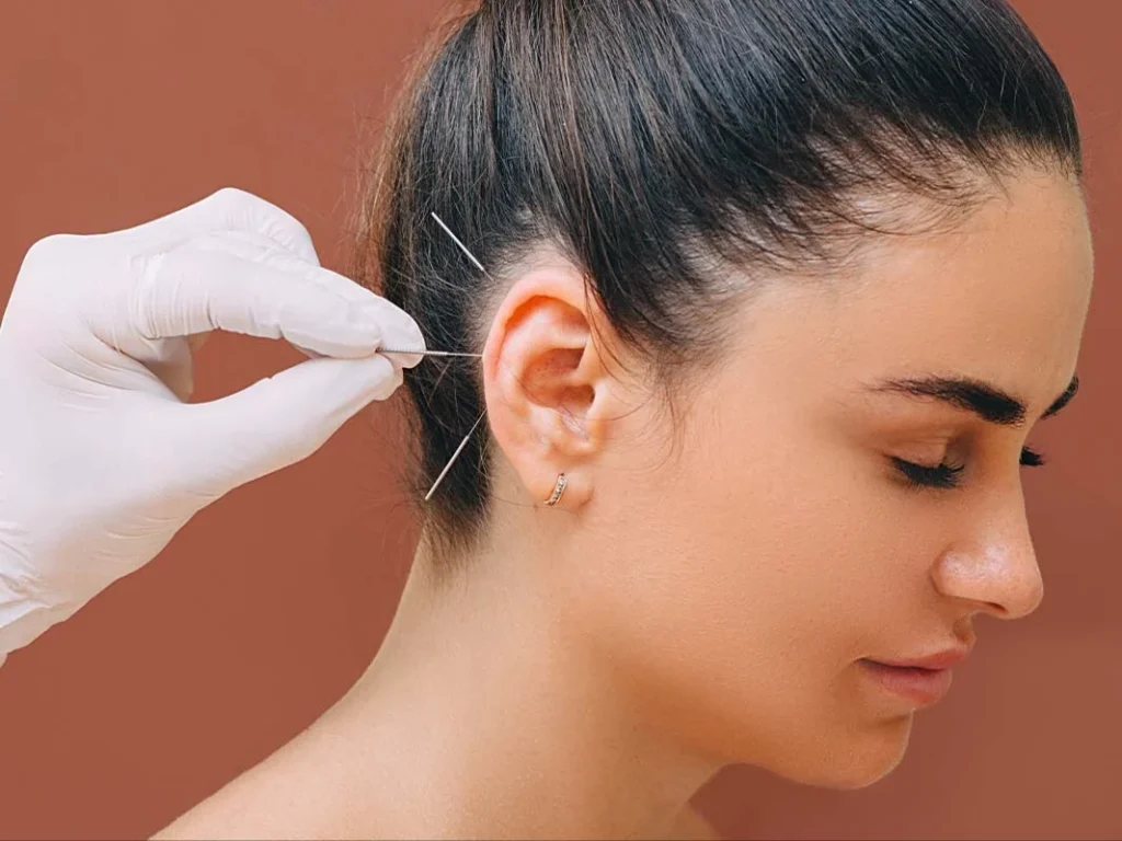 بذور الأذن كحل للتوتر والإرهاق