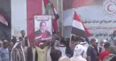 غزة ترفع علم مصر وتكرم الرئيس السيسي لدوره في وقف إطلاق النار