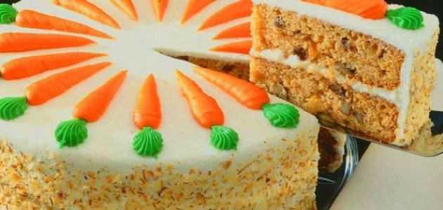 كيكة الجزر: تحلية صحية