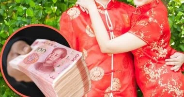 عروس صينية تلغي زفافها وتطالب برسوم عناق بقيمة 4200 دولار 
