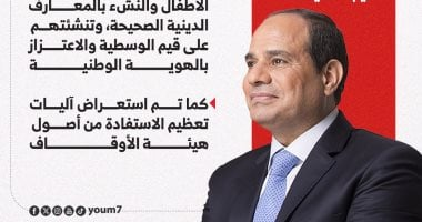 توجيهات رئاسية لوزير الأوقاف لتعزيز قيم الوسطية لدى النشء