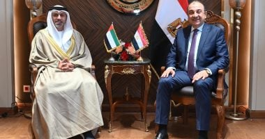 وزير قطاع الأعمال يستقبل سفير الإمارات الجديد ويؤكد عمق العلاقات 