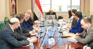 وزير الكهرباء ومدير الخدمة الوطنية يبحثان تنفيذ مشروعات التغذية