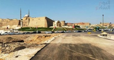 نقطة تحويل مسار محور صلاح سالم ضمن تطوير ميدان السيدة عائشة