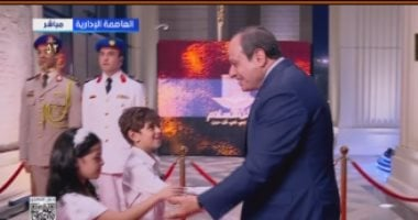 الرئيس السيسي يصل مقر احتفال السلام بدار الأوبرا بالعاصمة الإدارية