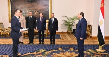 سفير بريطانيا يقدم أوراق اعتماده للسيسي ويؤكد شراكة راسخة بين بلدينا