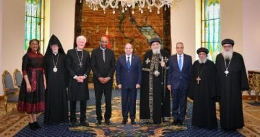 مجلس الكنائس: حكمة السيسى في إدارة الأزمات نموذج يحتذى للقادة