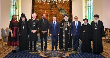 الرئيس السيسى: دعم مجلس الكنائس العالمى ضرورى لتثبيت وقف إطلاق النار