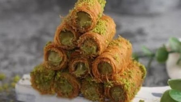 رولات الكنافة: مقرمشة من الخارج وناعمة من الداخل