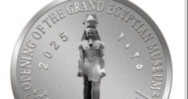 عملات من ذهب وفضة غير متداولة توثق معالم المتحف المصري الكبير