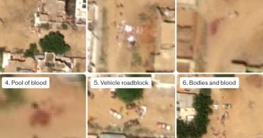 أقمار صناعية تكشف رمال مخضبة بالدماء في الفاشر