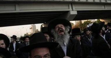 فوضى في القدس بسبب مظاهرات الحريديم ضد قانون التجنيد الإجبارى