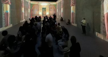 عرض تفاعلي بالمتحف المصري الكبير بتقنية 360 درجة