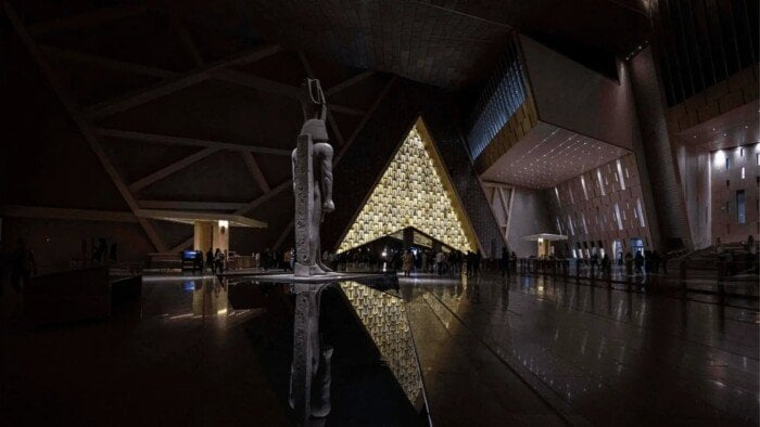 طريقة تغطية افتتاح المتحف المصري الكبير على تيك توك