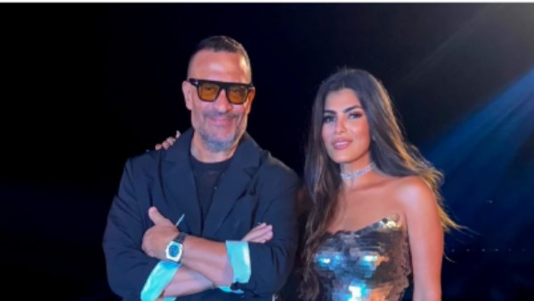 زوجة ماجد المصري تتألق بفستان لافت