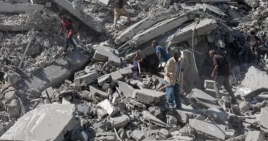 شهيد ومفقودون إثر انهيار مبنى بحي الدرج في قطاع غزة