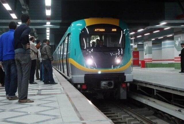 مواعيد انطلاق أول وآخر قطارات مترو القاهرة في التوقيت الشتوي