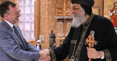 السفير الكندى يعلق على لقاءه مع البابا تواضروس: ماذا قال؟