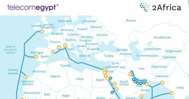 المصرية للاتصالات: اكتمال مشروع الكابل البحري 2Africa