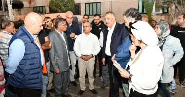 رئيس القابضة للمياه يتفقد محطات بورسعيد لمتابعة كفاءة التشغيل